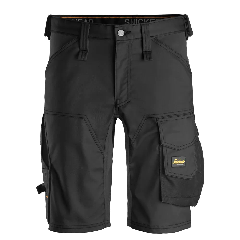 Snickers 6143 Allroundwork 2-Way Stretch Werkshorts 0404 Black Black