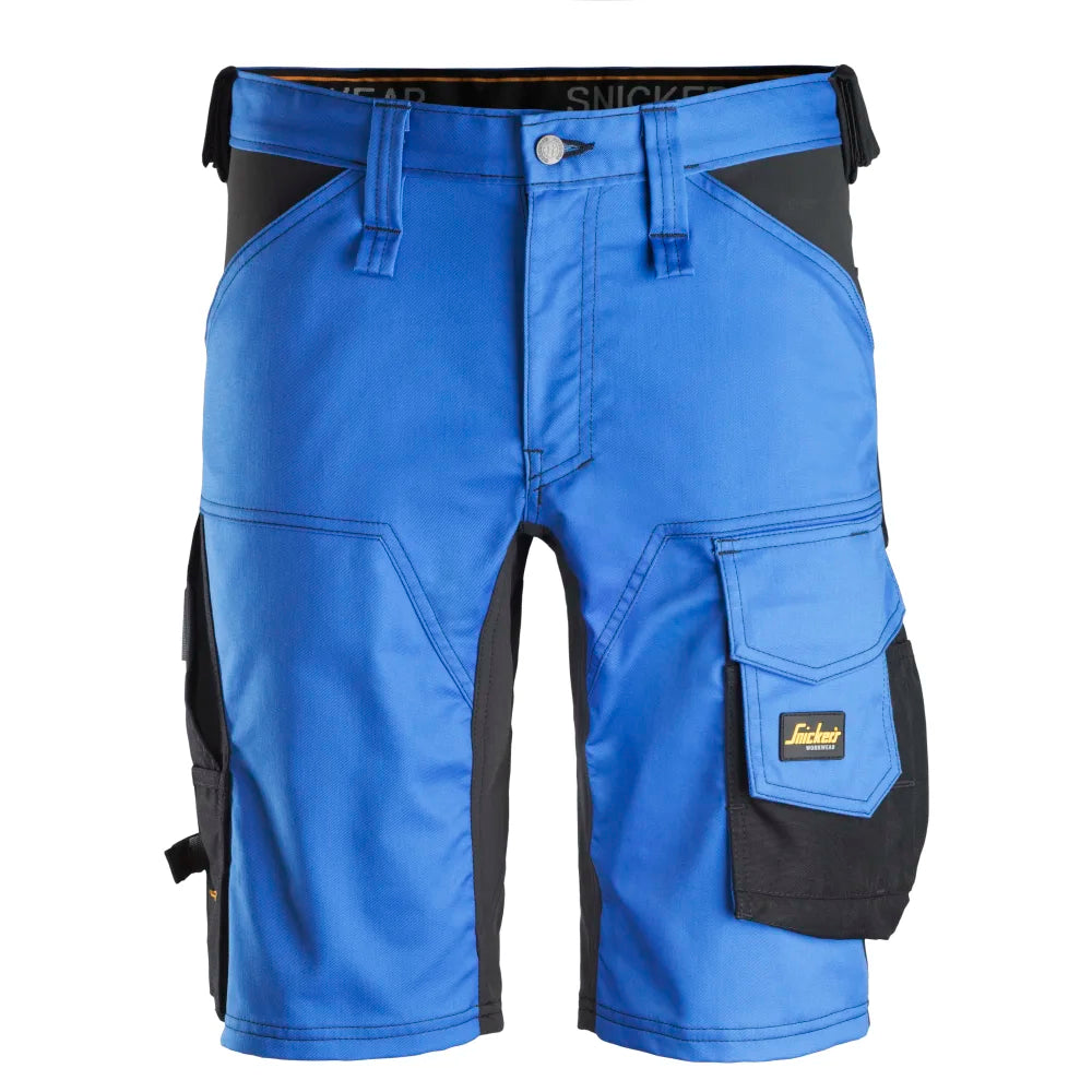 Snickers 6143 Allroundwork 2-Way Stretch Werkshorts 5604 True Blue Black