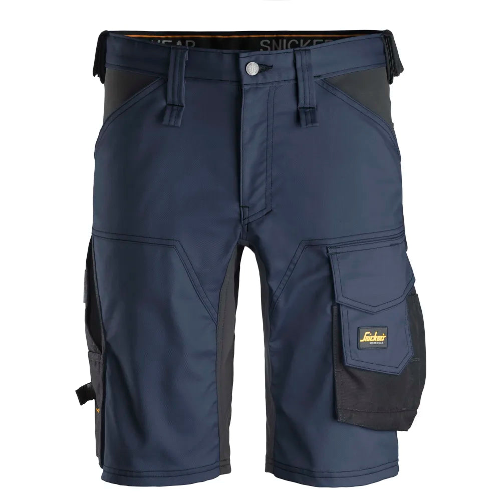 Snickers 6143 Allroundwork 2-Way Stretch Werkshorts 9504 Navy Black