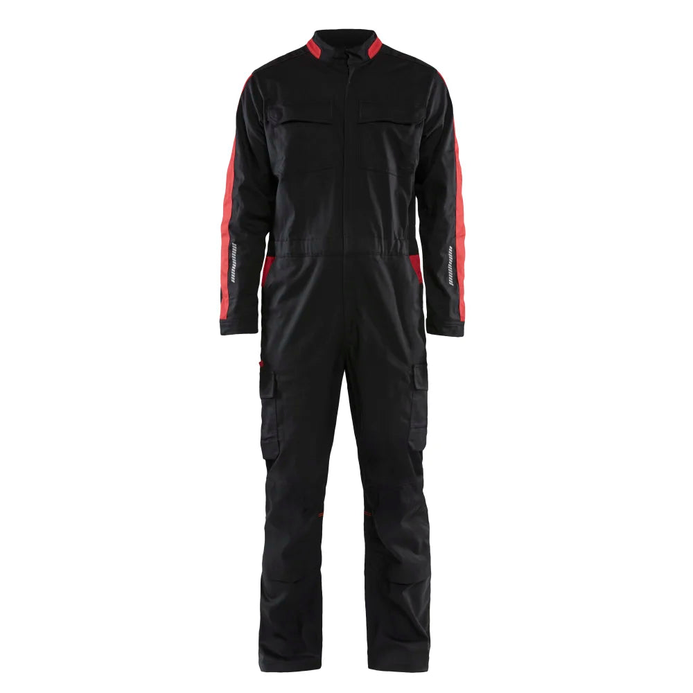 Blaklader 6144 1832 Industrie Overall Stretch Zwart Rood
