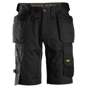 Snickers 6151 Allroundwork Stretch Loose Fit Werkshorts Met Holsterzakken 0404 Black Black