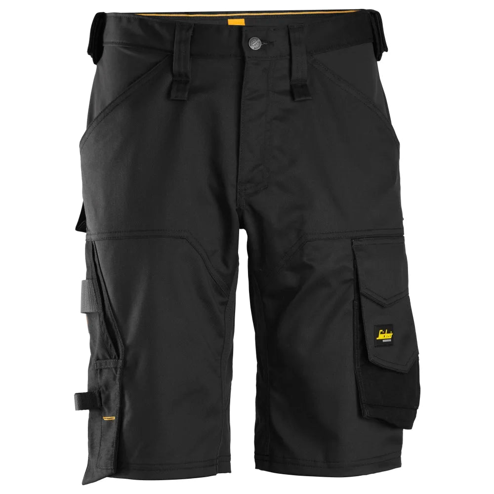 Snickers 6153 Allroundwork Stretch Loose Fit Werkshorts 0404 Black Black
