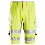 Snickers 6160 Protecwork High-Vis Klasse 1 Werkshorts 6600 High Visibility Yellow