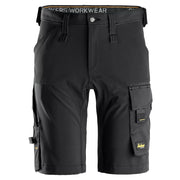 Snickers 6173 Allroundwork 4-Way Stretch Werkshorts 0404 Black Black