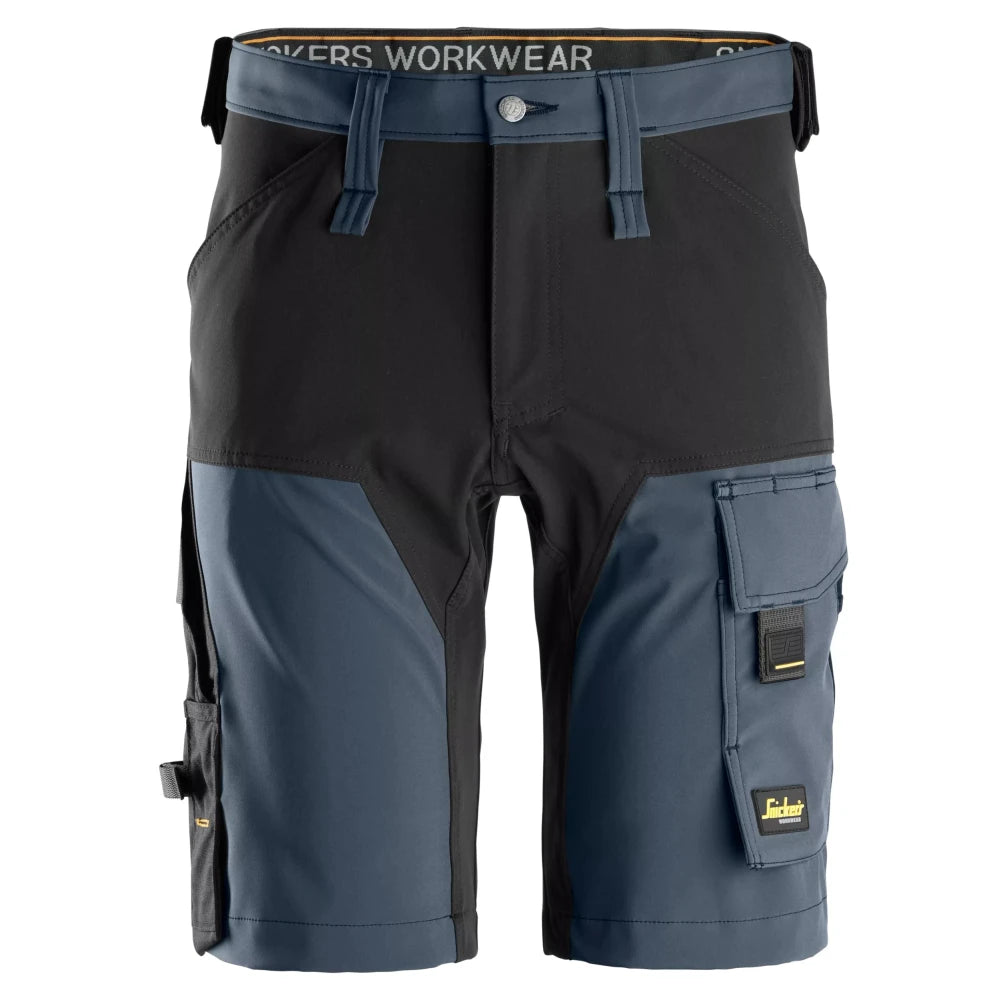 Snickers 6173 Allroundwork 4-Way Stretch Werkshorts 9504 Navy Black