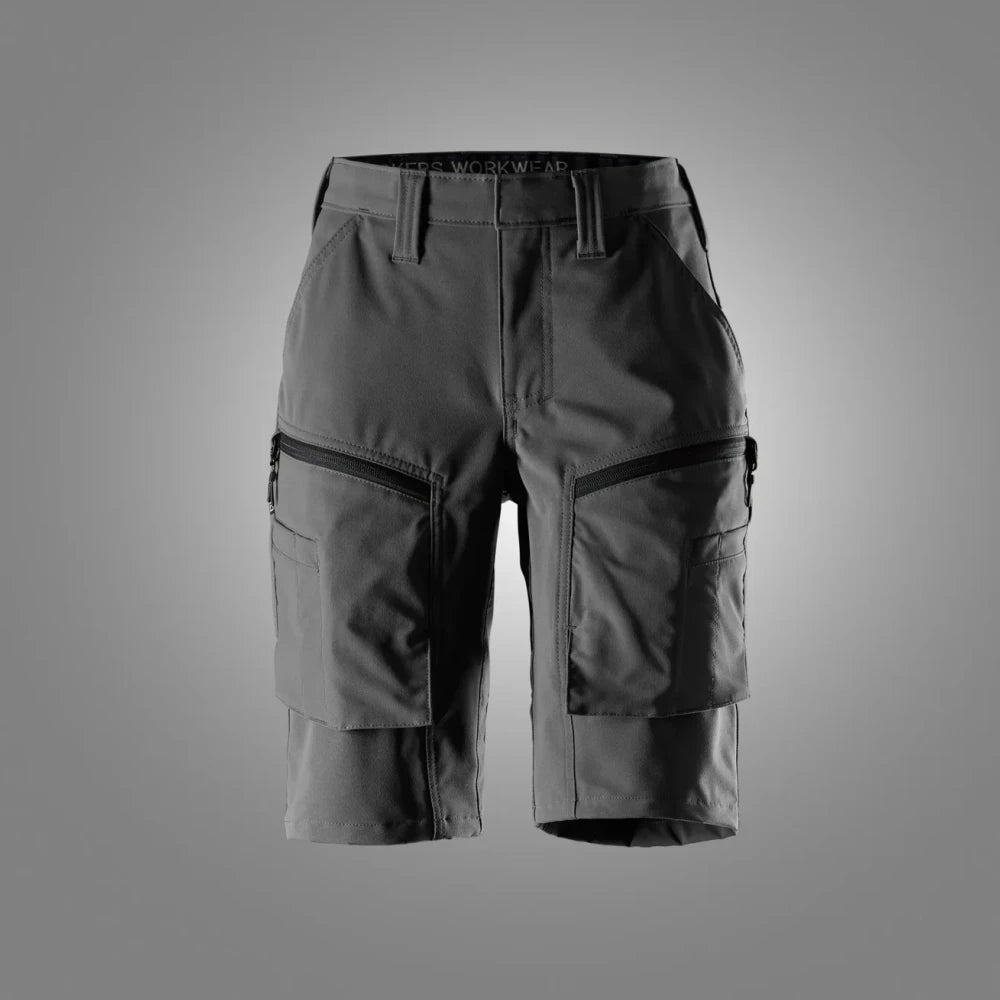 Snickers 6174 Servicework Service Stretch Dameswerkshorts Steel Grey