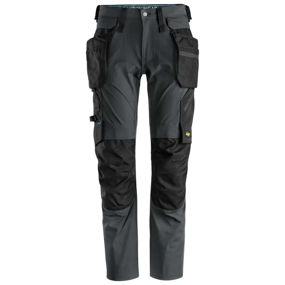 Snickers 6208 Litework Werkbroek Met Afneembare Holsterzakken 5804 Steel Grey Black