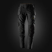 Snickers 6244 Allroundwork Canvas Stretch Werkbroek Met Holsterzakken Black Black