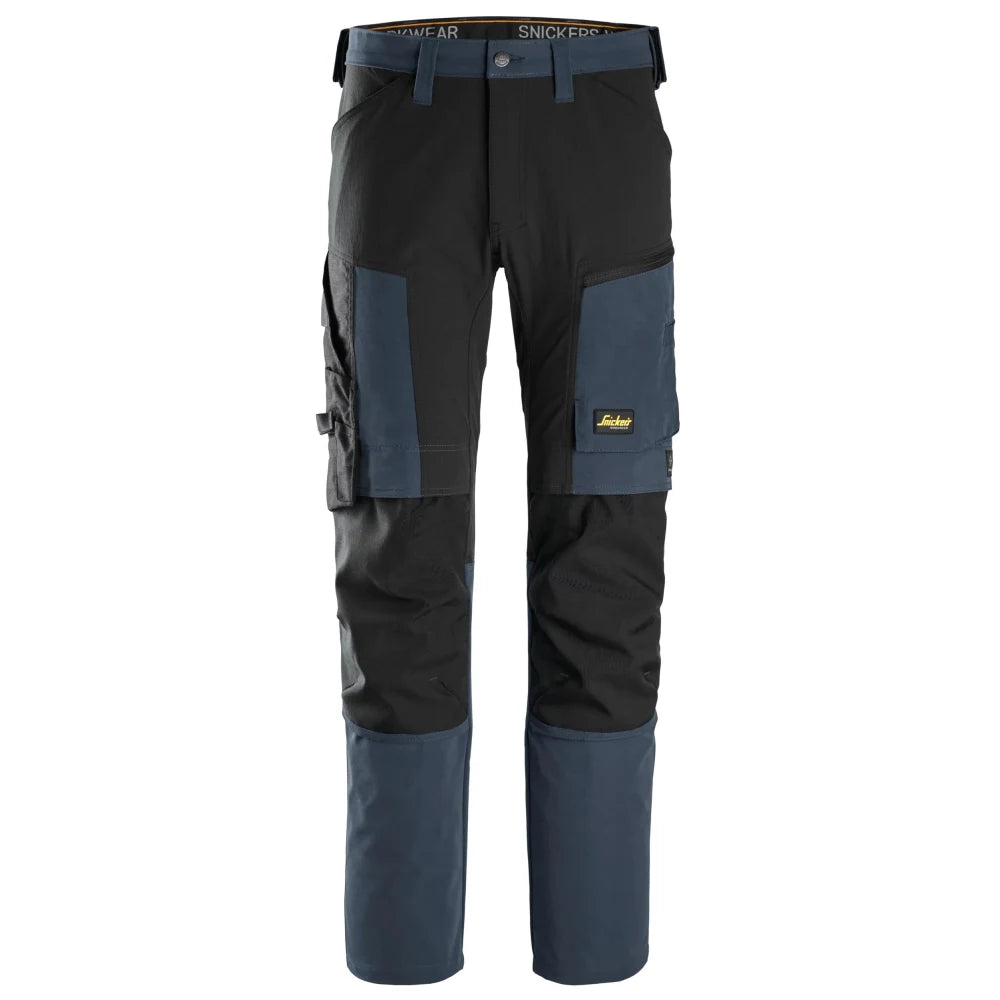 Snickers 6318 Allroundwork 4-Way Stretch Werkbroek 9504 Navy Black