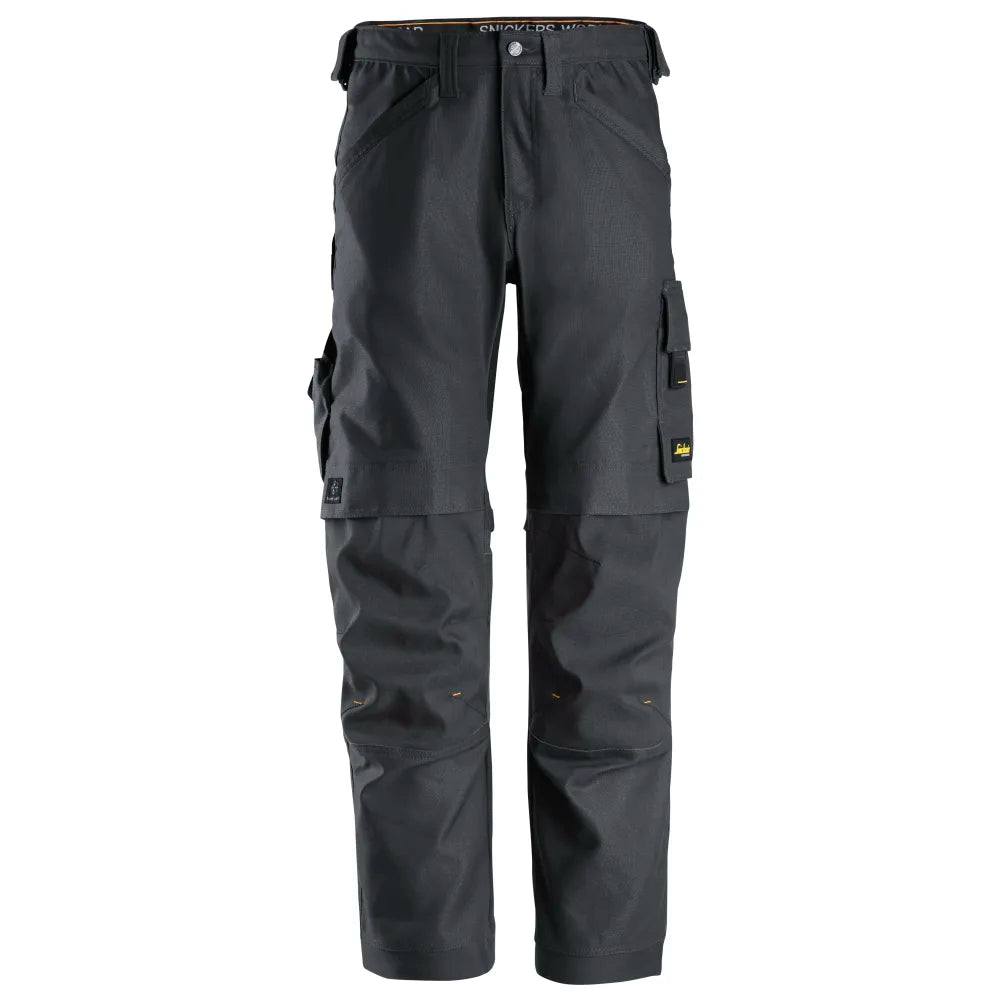 Snickers 6324 Allroundwork Canvas Stretch Werkbroek 5858 Steel Grey Steel Grey
