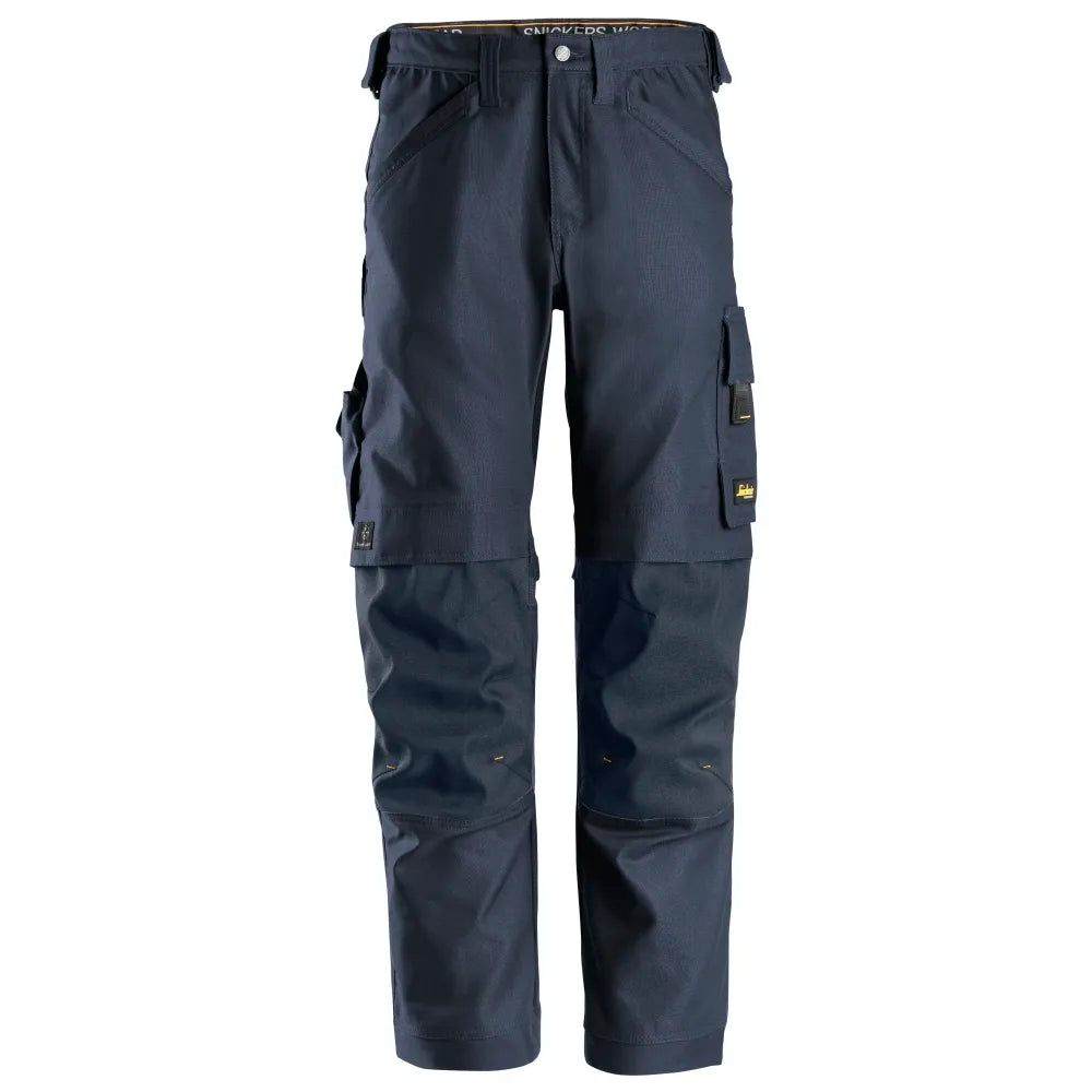 Snickers 6324 Allroundwork Canvas Stretch Werkbroek 9595 Navy Navy