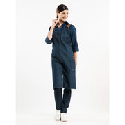 Chaud Devant Schort Forene Cross Blue Denim
