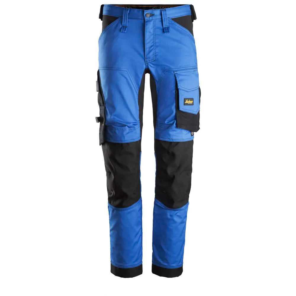 Snickers 6341 Allroundwork 2-Way Stretch Werkbroek 5604 True Blue Black