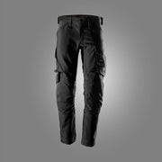 Snickers 6344 Allroundwork Canvas Stretch Werkbroek 0404 Black Black