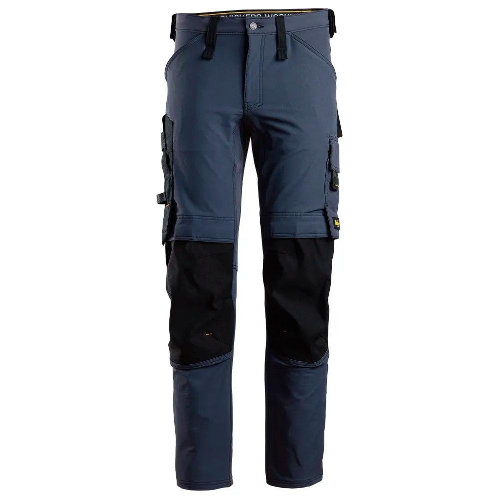 Snickers 6371 Allroundwork Full Stretch Werkbroek 9504 Navy Black