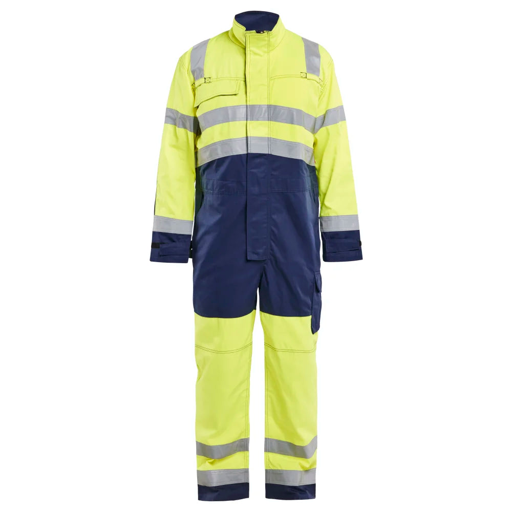 Blaklader 6373 1804 Overall High Vis High Vis Geel Marineblauw