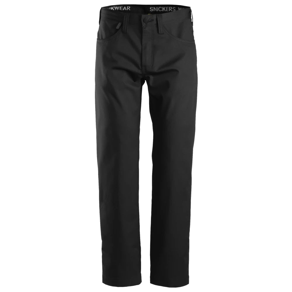 Snickers 6400 Service Chino Broek 0400 Black