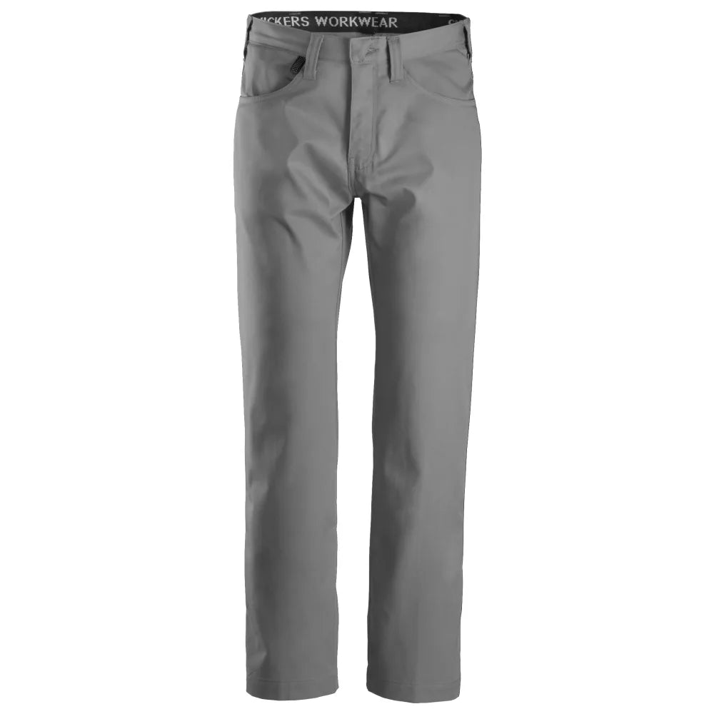 Snickers 6400 Service Chino Broek 1800 Grey