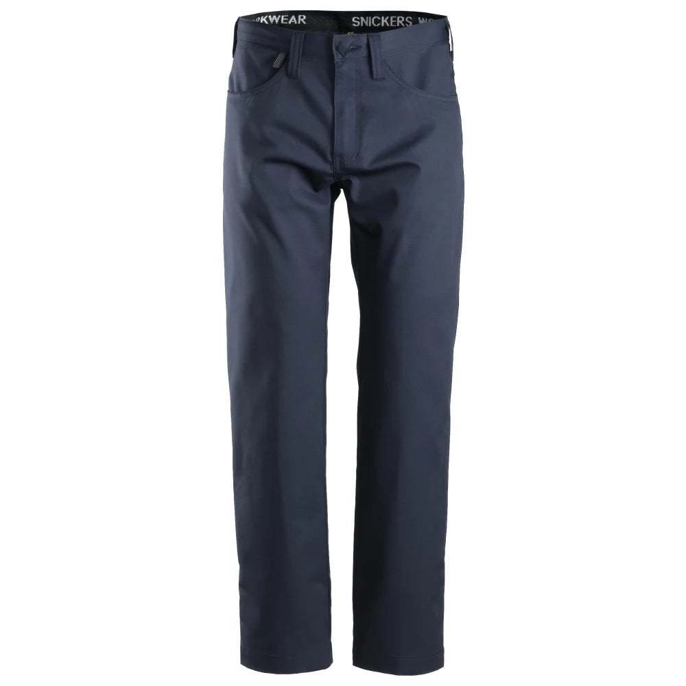 Snickers 6400 Service Chino Broek 9500 Navy