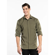 Chaud Devant Overhemd/Blouse Men Moss Fx
