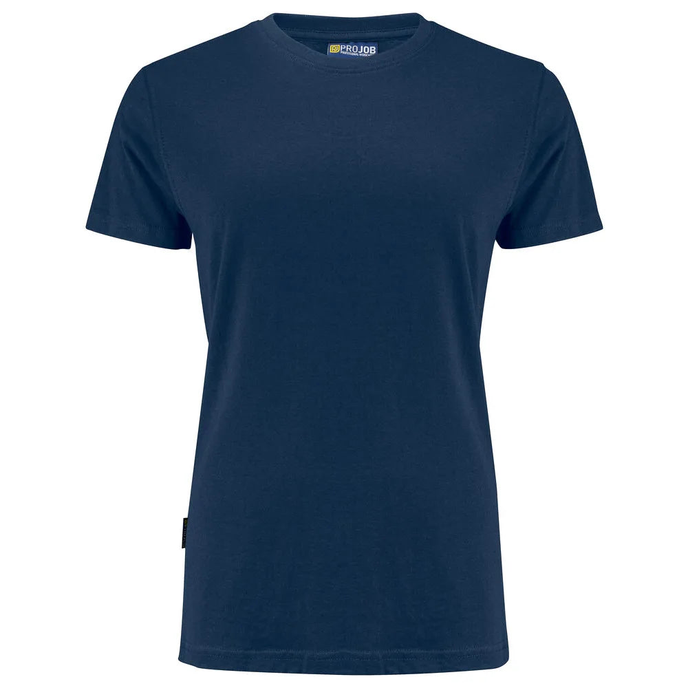 Projob 2032 Dames T-Shirt Katoen Marine