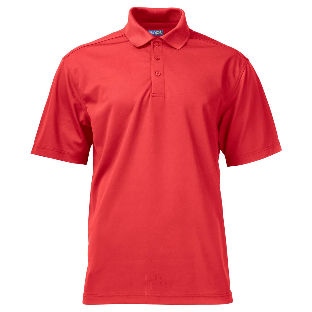Projob 2040 Polo Polyester Rood