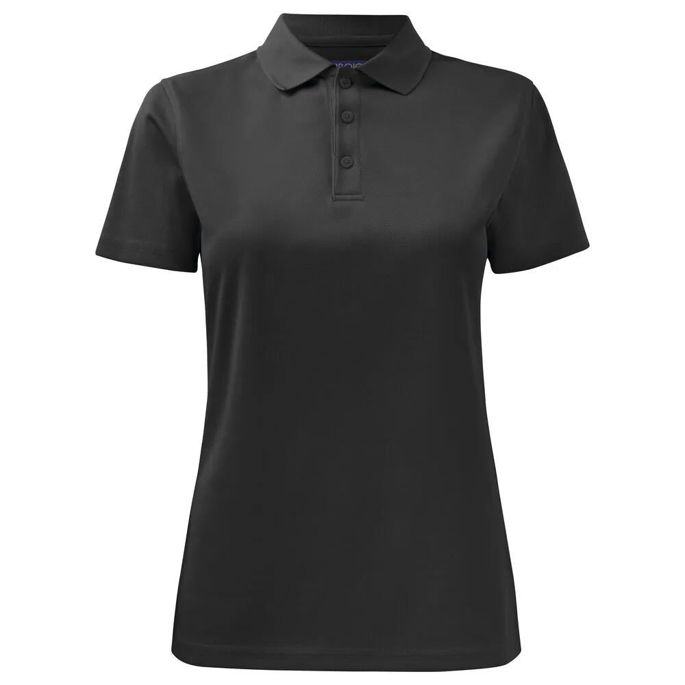 Projob 2041 Dames Polo Polyester Zwart