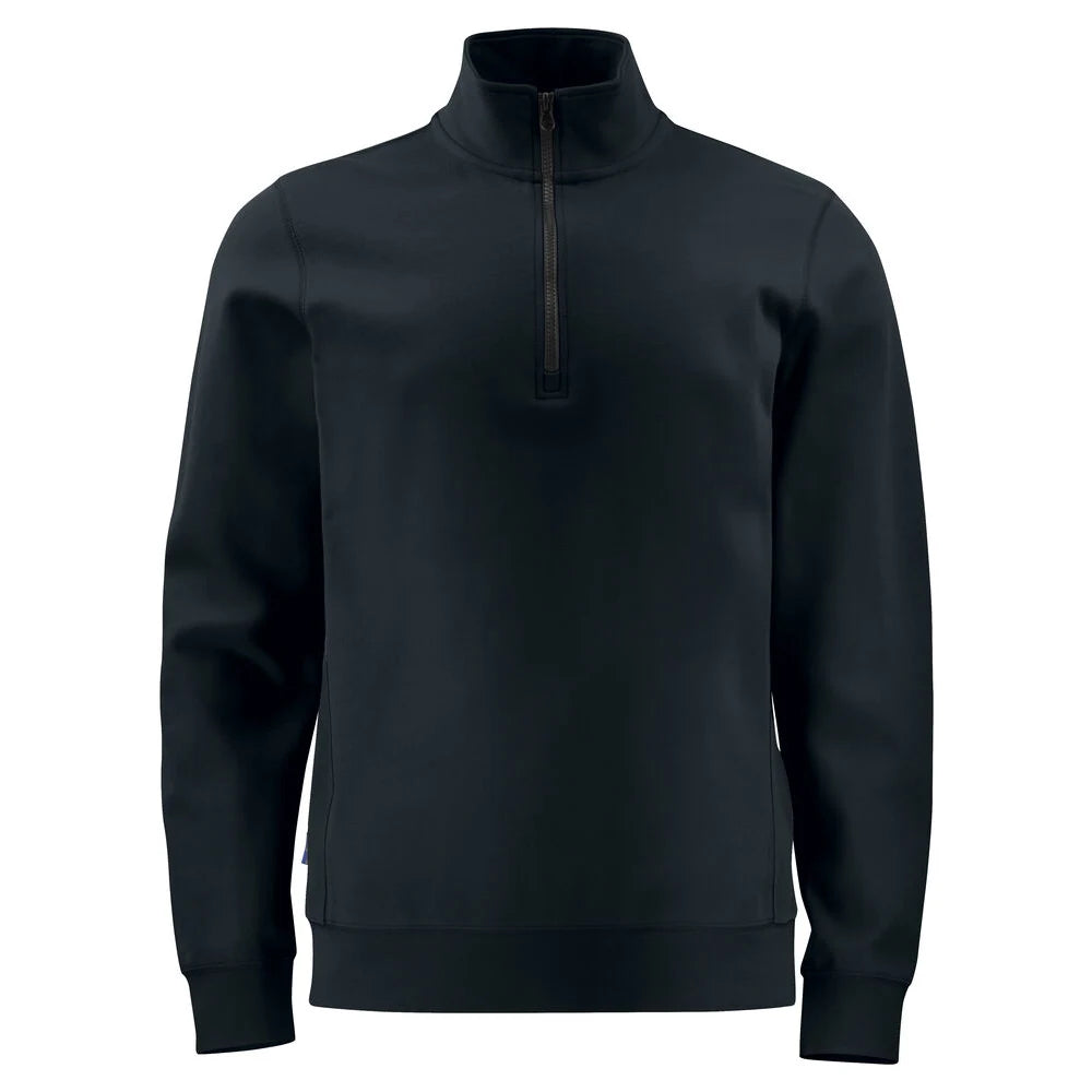 Projob 2128 Sweater Met Korte Ritssluiting Zwart