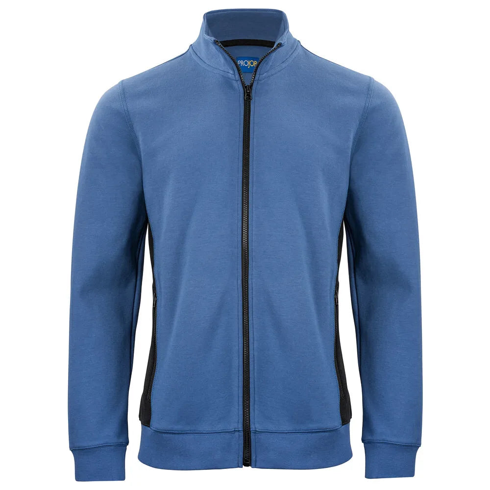Projob 2129 Sweater Met Ritssluiting Hemelsblauw