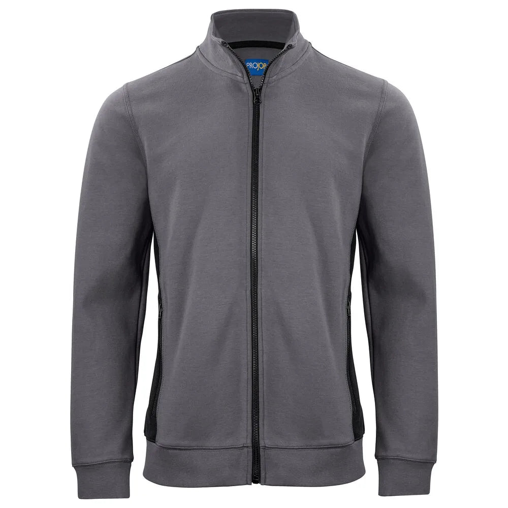 Projob 2129 Sweater Met Ritssluiting Grijs