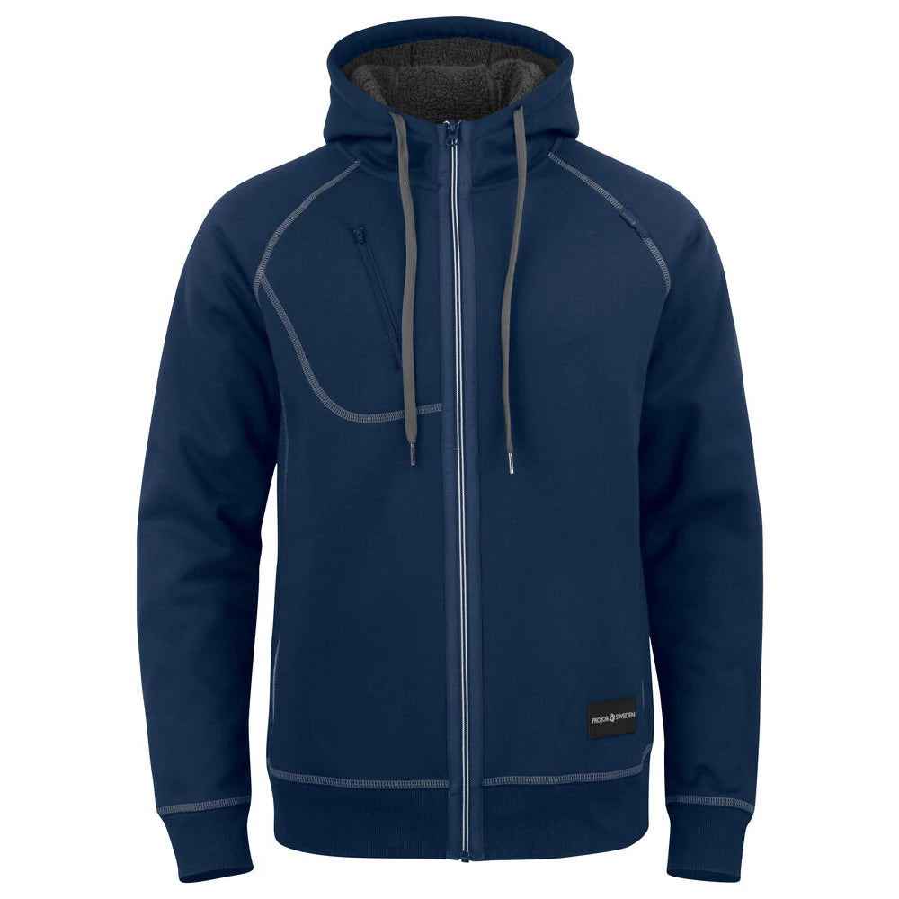 Projob 2130 Hoodie Met Teddyvoering Marine