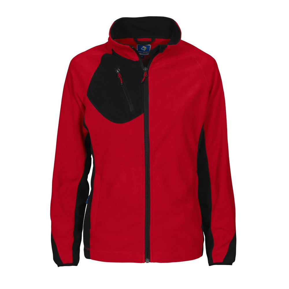 Projob 2326 Dames Microfleece Rood