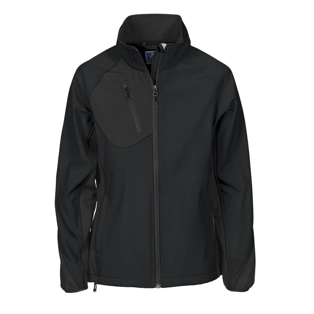 Projob 2423 Dames Softshell Zwart