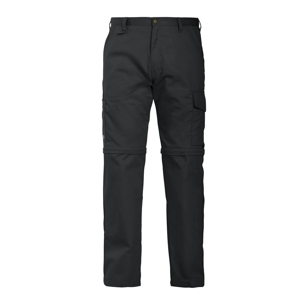 Projob 2502 Afritsbare Broek Zwart