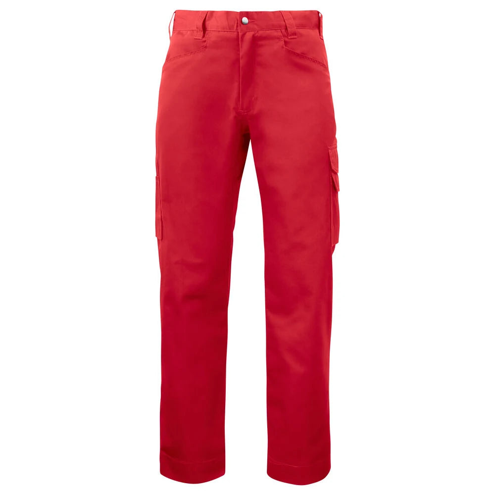 Projob 2530 Broek Zonder Kniezakken Rood