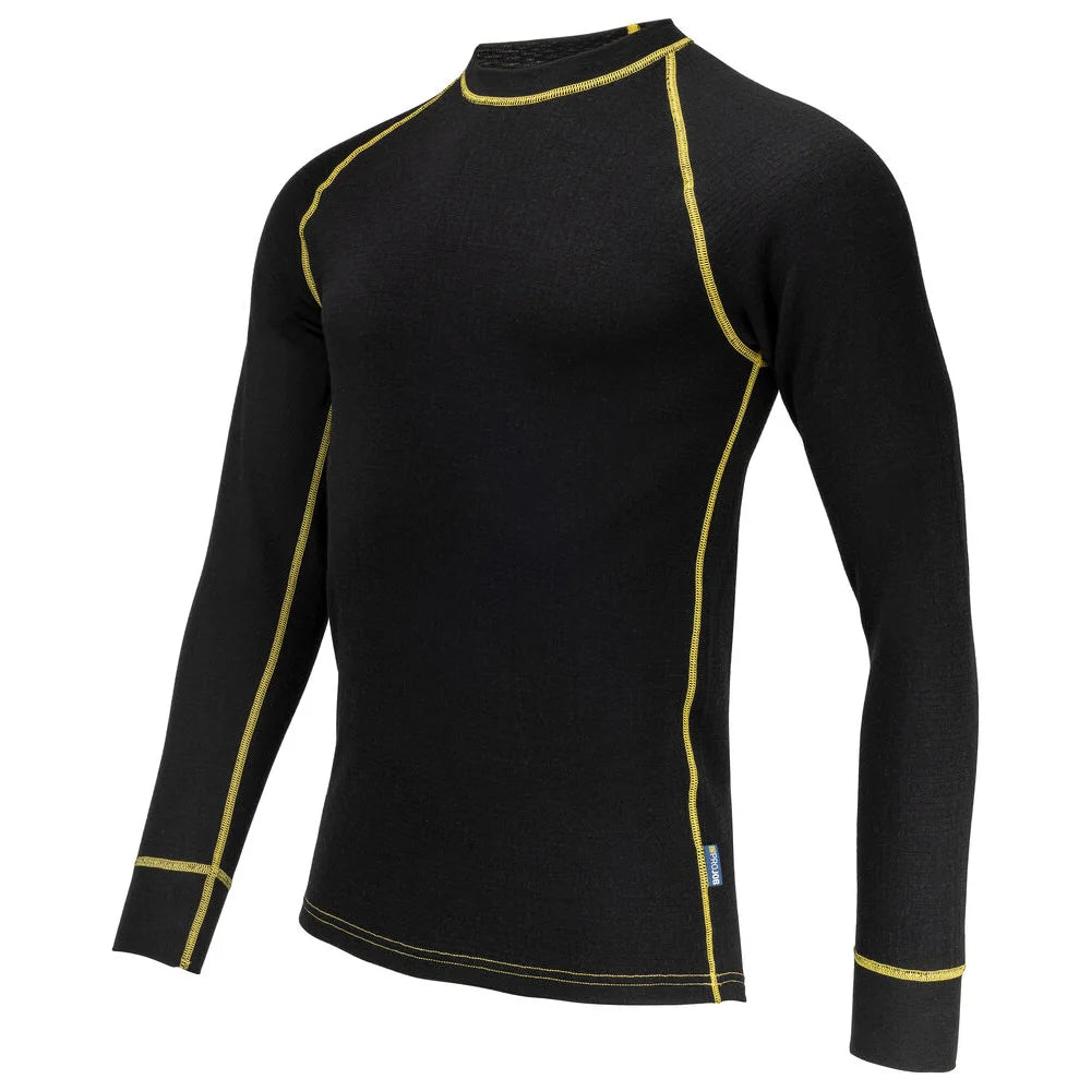 Projob 3108 Thermisch T-Shirt Lange Mouwen Wol Zwart