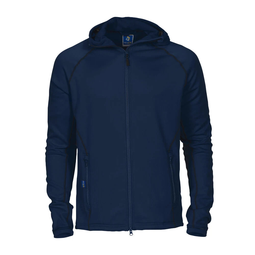 Projob 3314 Hoodie In Microfleece Marine