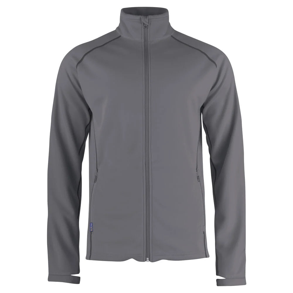 Projob 3317 Sweater Met Lange Rits Grijs