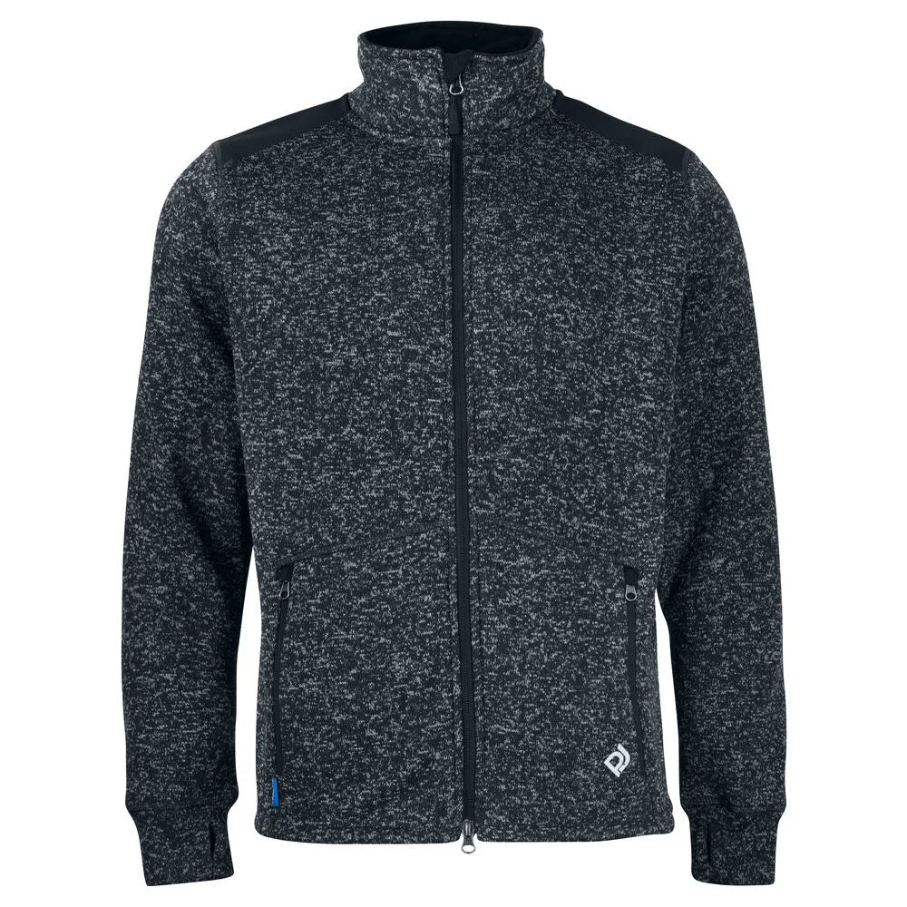 Projob 3318 Gebreide Fleece Zwart