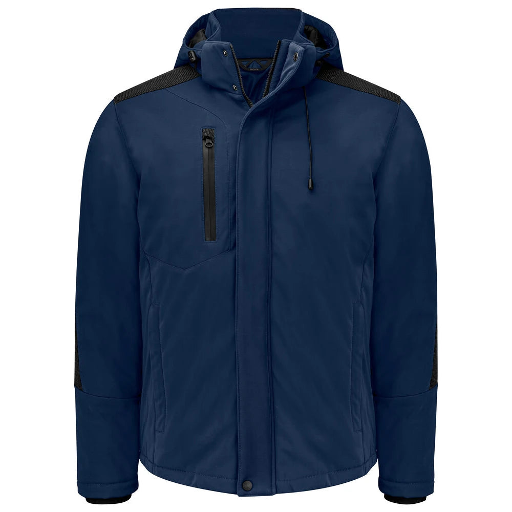 Projob 3417 Gevoerde Softshell Jas Marine