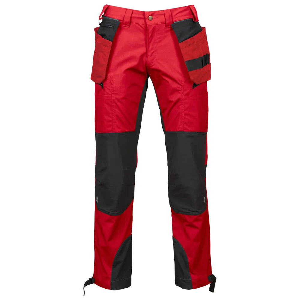 Projob 3520 Stretchbroek Met Afneembare Spijkerzakken Rood