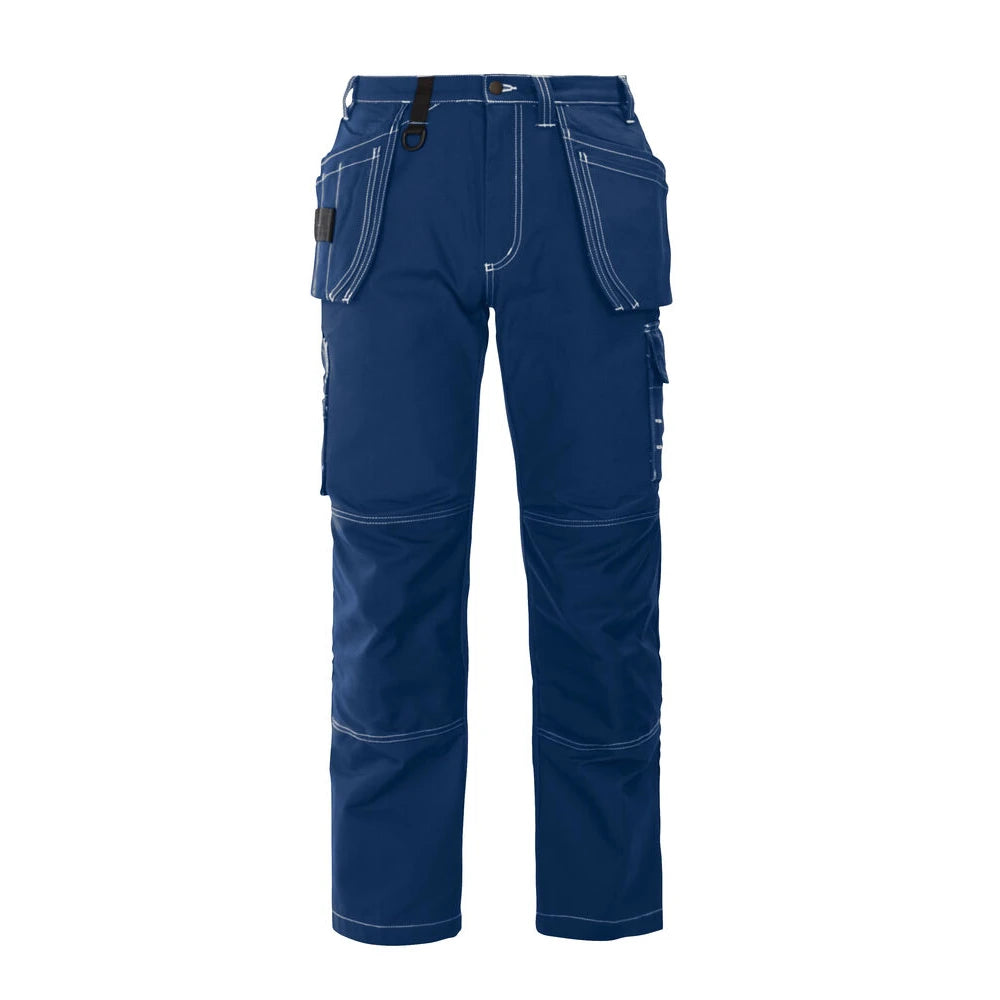 Projob 5501 Broek Met Kniezakken En Spijkerzakken Projob Blauw