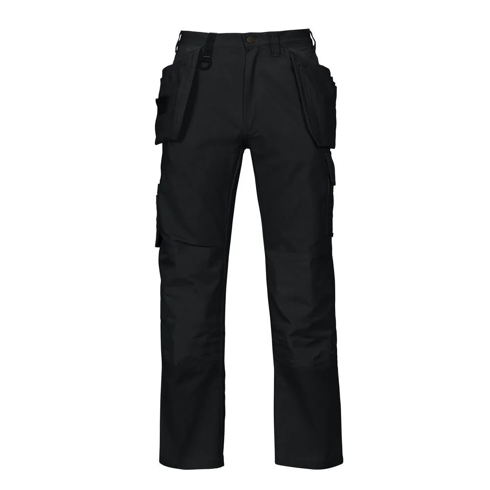 Projob 5501 Broek Met Kniezakken En Spijkerzakken Zwart