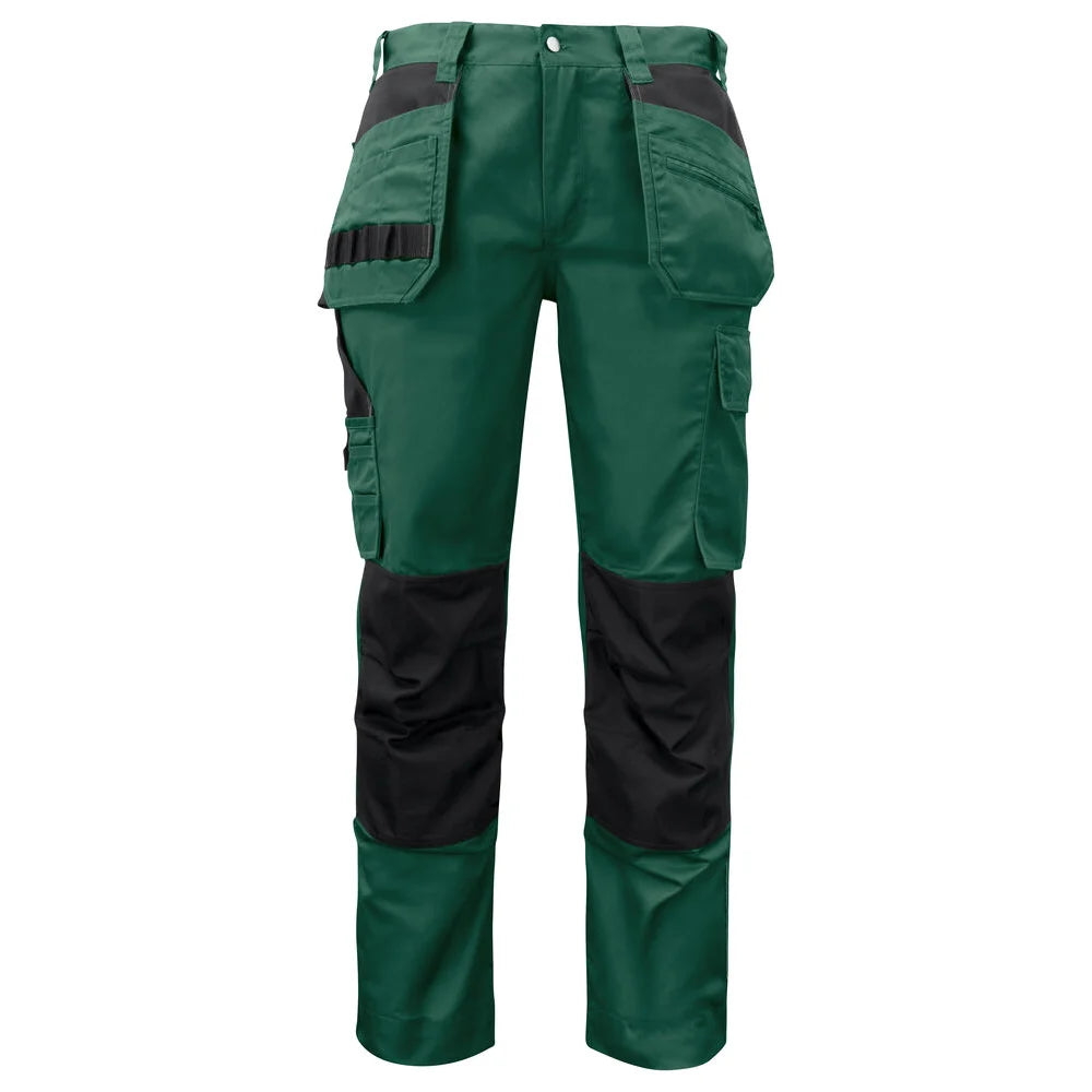Projob 5531 Broek Met Kniezakken En Spijkerzakken Woudgroen
