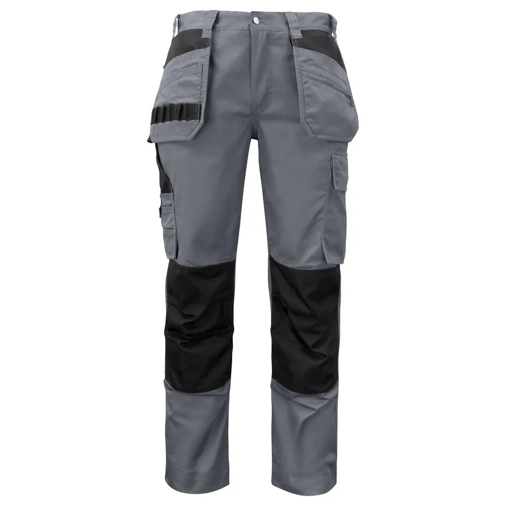 Projob 5531 Broek Met Kniezakken En Spijkerzakken Grijs