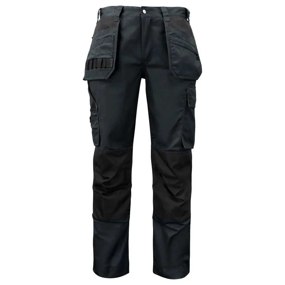 Projob 5531 Broek Met Kniezakken En Spijkerzakken Zwart