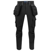 Projob 5559 Stretchbroek Met Kniezakken En Spijkerzakken, En 37,5™ Technologie Zwart