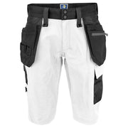 Projob 5562 Full Stretchshort Met Spijkerzakken Wit
