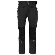Projob 5566 Stretchbroek Met Kniezakken Zwart