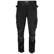 Projob 5574 Stretchbroek Met Kniezakken Zwart